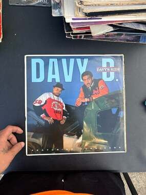 Davy D. Featuring Hurricane - Davy's Ride Vinyl LP (1987)